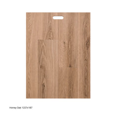 Aurevia Honey Oak straight plank flooring with 1227 × 187 mm boards supplied by Solid Furniture UK