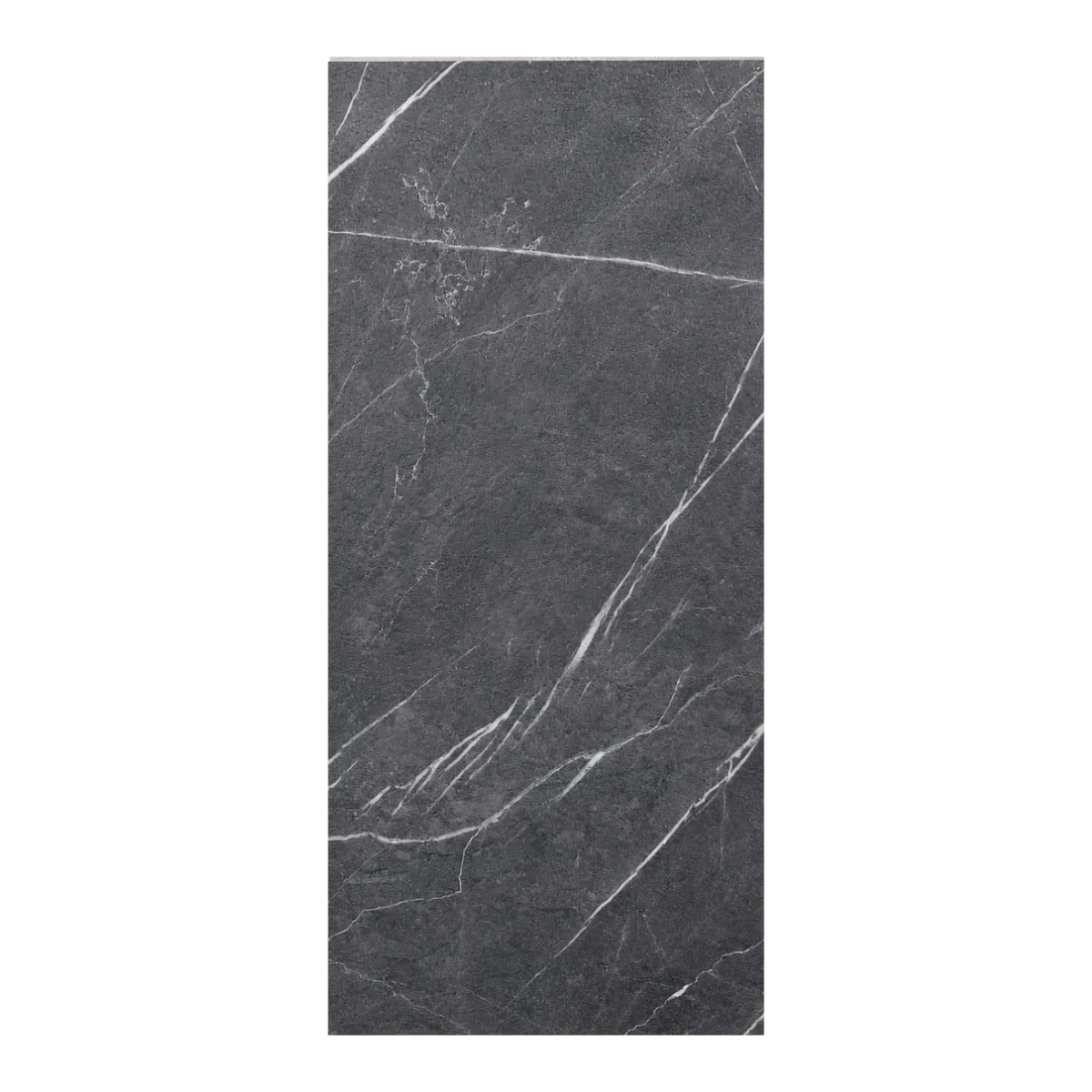 Aurevia Nero LVT Stone Effect Flooring angle view displaying its premium dark stone-effect design from Solid Furniture UK