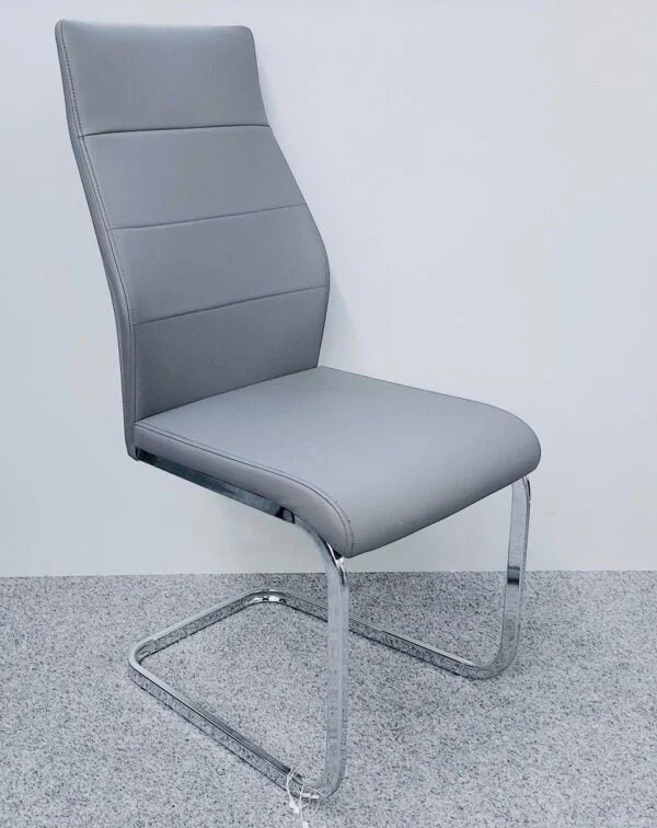 Berlin Dining Chair front view featuring modern design, comfortable seating, and elegant styling for UK dining rooms from Solid Furniture UK