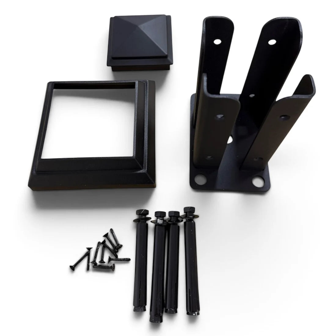 Composite Fence Fitting Kit by Solid Furniture UK with accessories for reliable fence installation