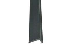 Black Wall Panel End Trim 240cm – Composite Edge Trim | Solid Furniture UK (Main View