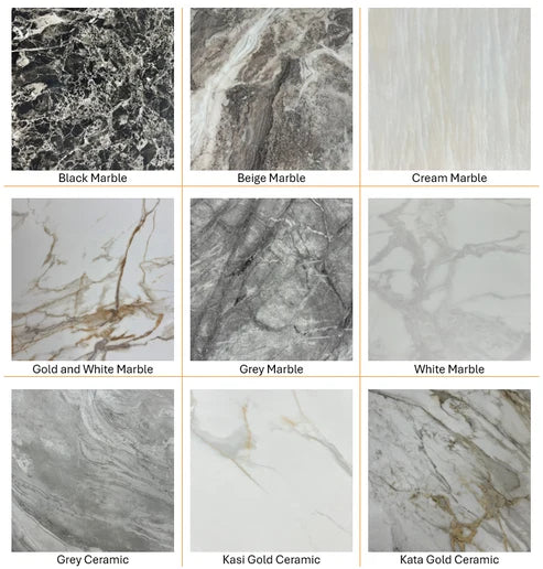 Chelsea coffee table marble and ceramic color options, Solid Furniture UK