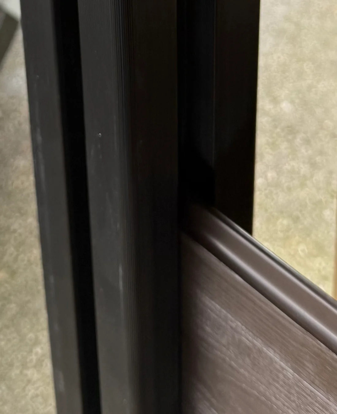 Composite Fence Posts Installed with Oak Fence Panels in a UK Garden by Solid Furniture UK