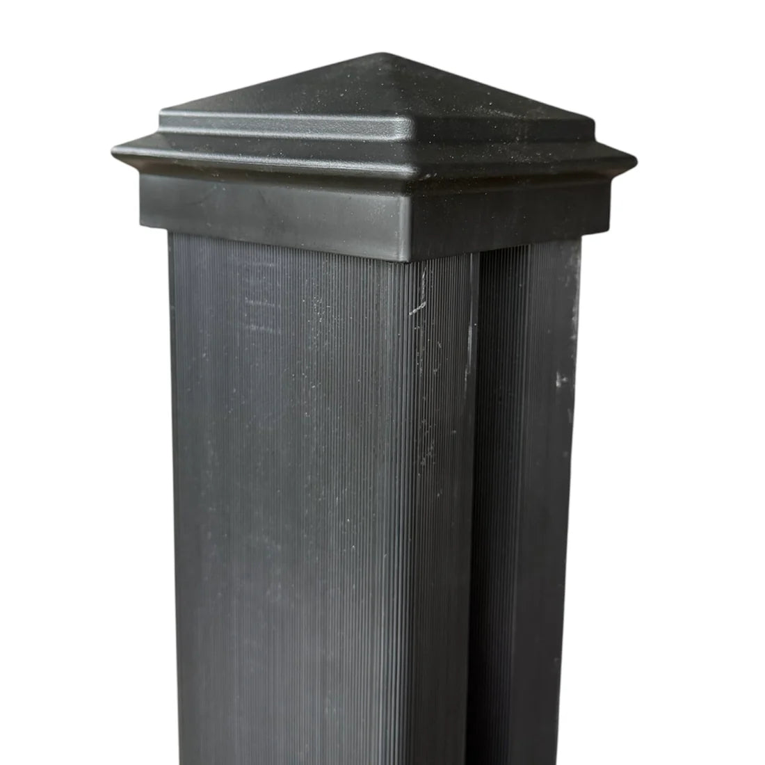 Composite Fence Post Main View for Professional Garden Fencing at Solid Furniture UK