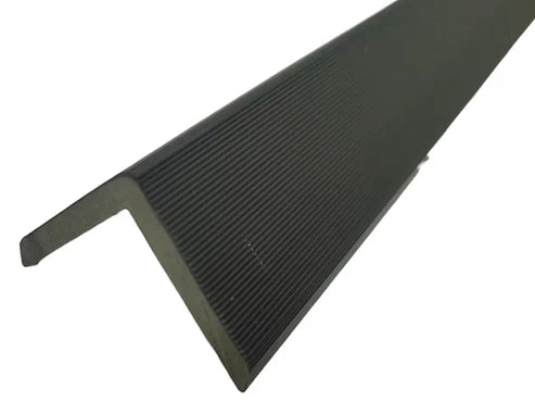 290cm composite wall panel end trim shown in main view, featuring a durable and weather-resistant edge finishing profile designed for a clean, professional finish on interior and exterior wall cladding systems. solid furniture UK