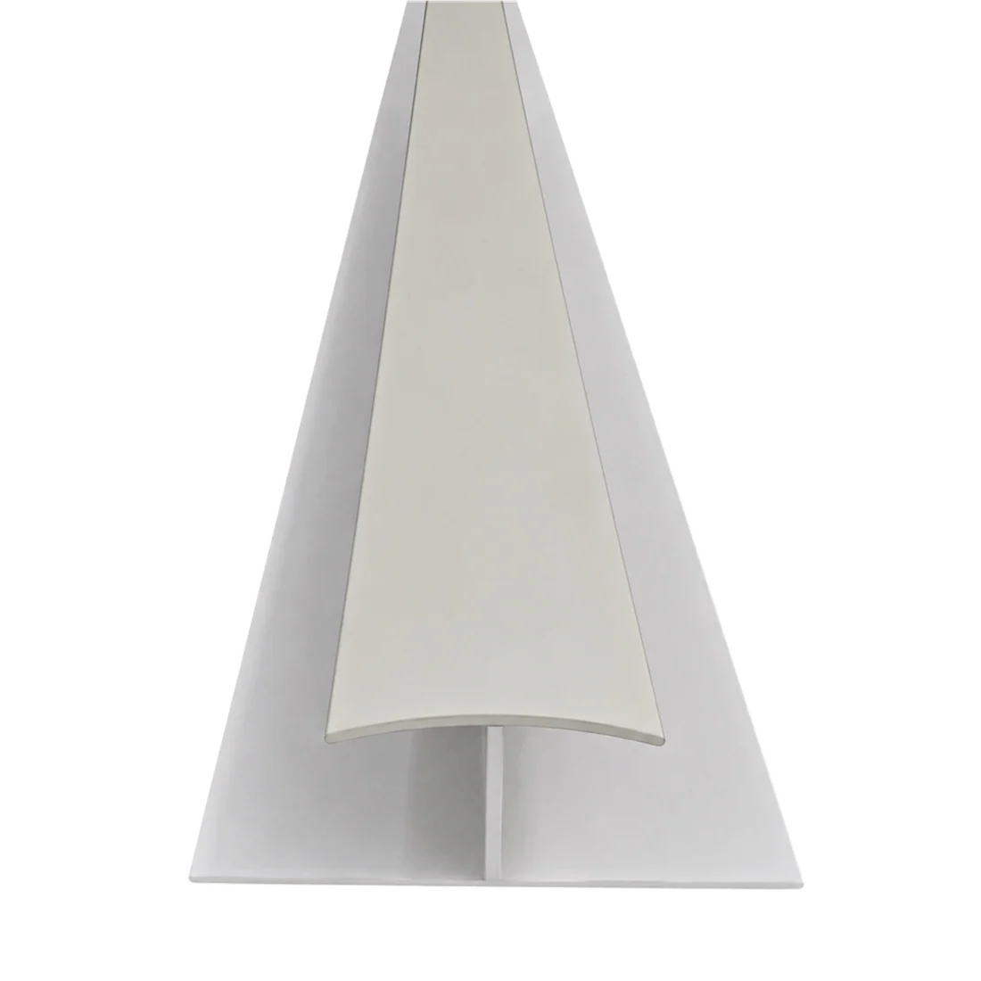 Cream WPC ceiling connect strip 290cm from Solid Furniture UK
