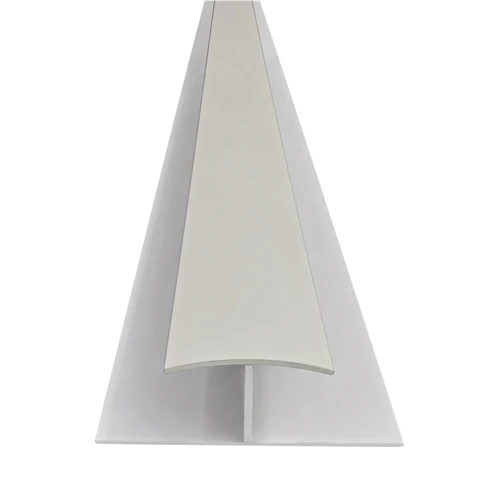 Cream WPC ceiling connect trim for joining panels – Solid Furniture UK