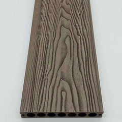 Dark brown 290cm composite decking boards outdoor view by Solid Furniture UK