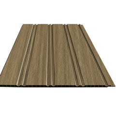 Dark Oak seamless WPC wall panels 30x240cm multi-width by Solid Furniture UK
