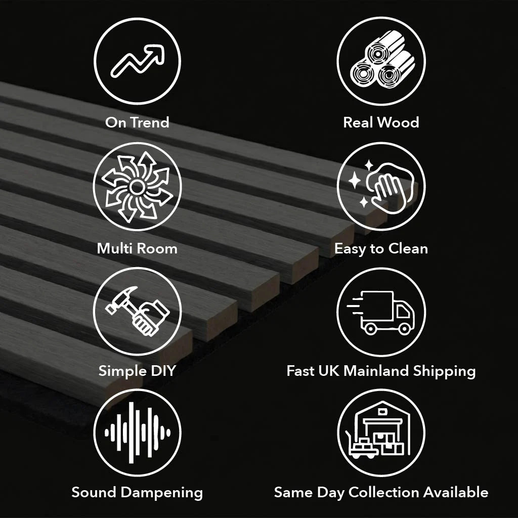Solid Furniture UK Deep Oak half wall panel key features