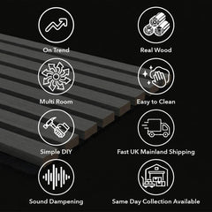 Solid Furniture UK Deep Oak half wall panel key features
