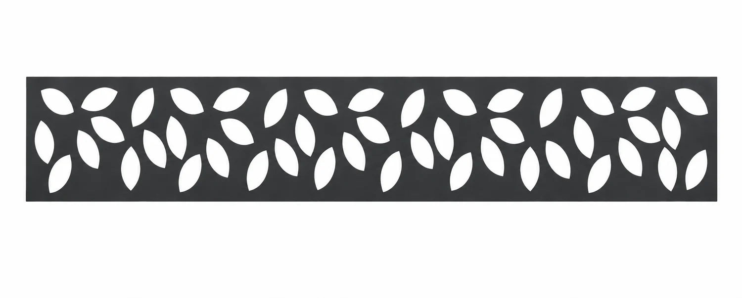 Flower design decorative lattice sheet by Solid Furniture UK