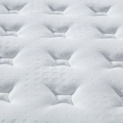 Gel memory foam mattress close-up showing soft pillow top Solid Furniture UK