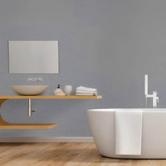 Grey Sparkle shower wall panel creating a clean bathroom finish from Solid Furniture UK