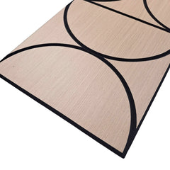Halo Acoustic Wall Panels Premium Oak 120cm x 30cm UK Pack of 4 by Solid Furniture UK, wood veneer acoustic slat wall panels for modern interiors