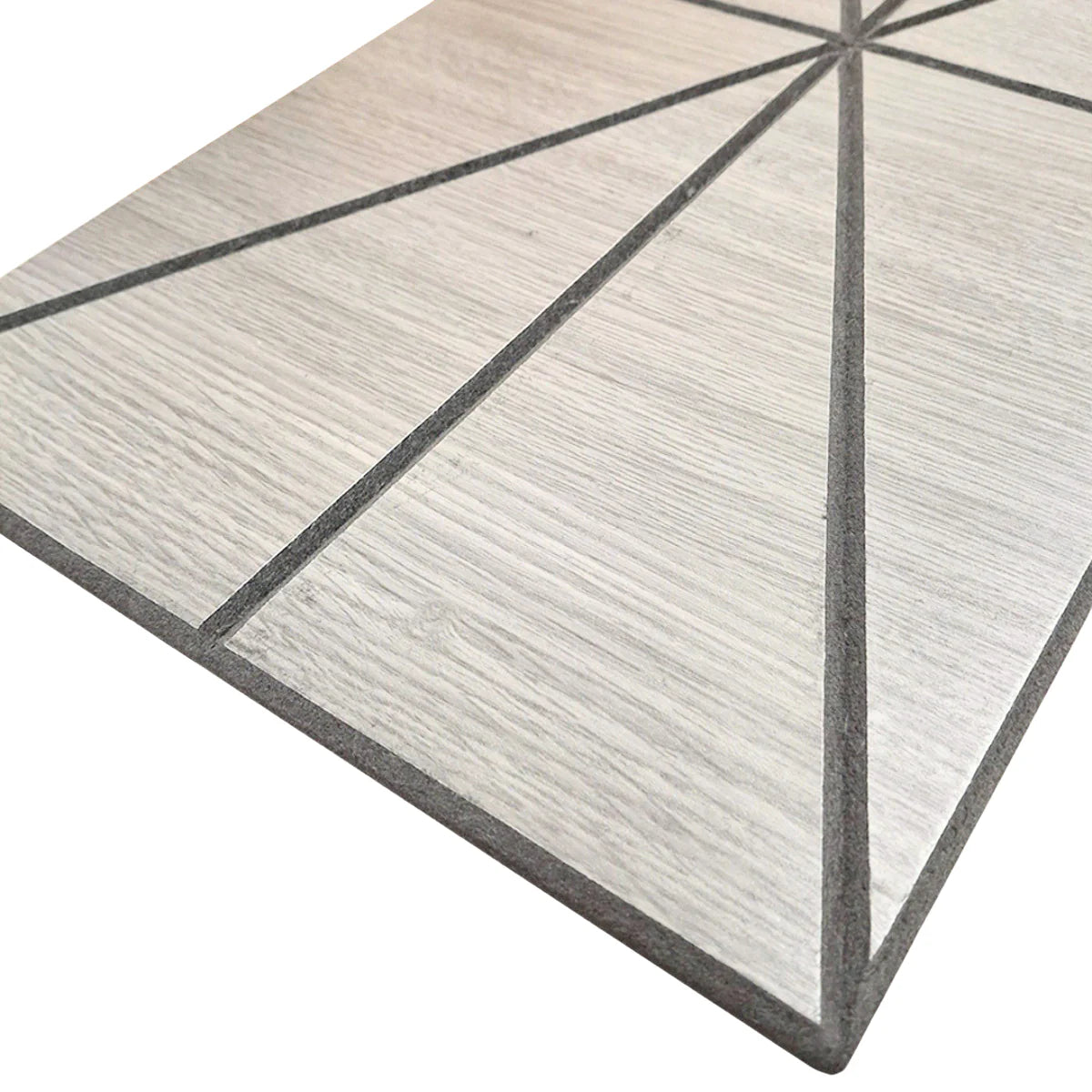 Harlequin Acoustic Wall Panels pack of 4 in Grey Oak wood veneer finish by Solid Furniture UK