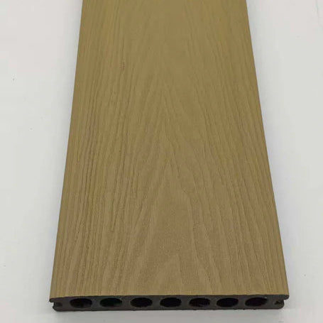 Khaki composite decking boards main view by Solid Furniture UK for stylish outdoor garden flooring