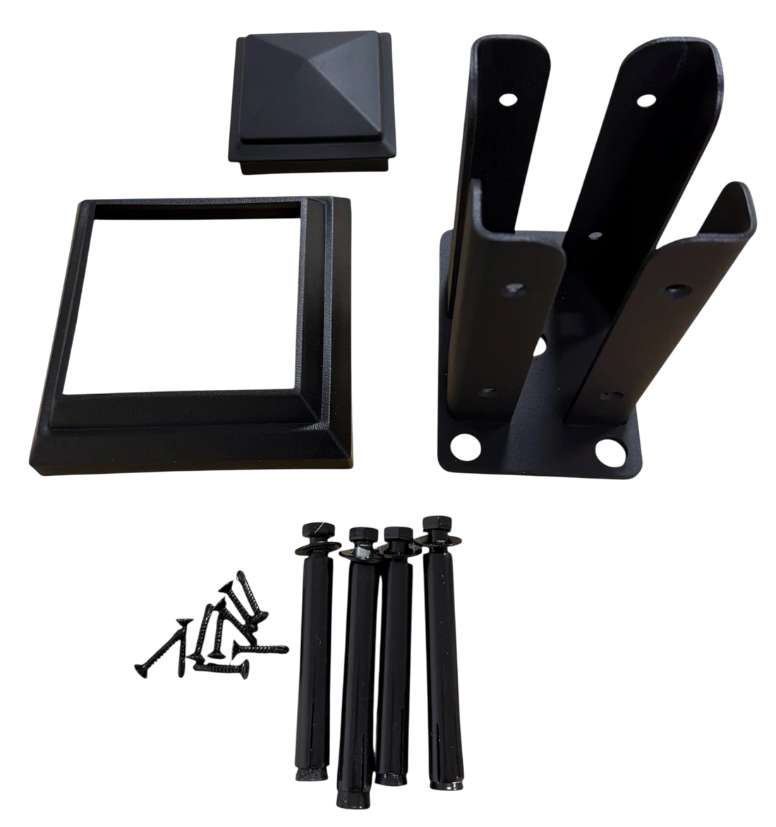 Composite Fence Installation Kit by Solid Furniture UK including fittings for secure and professional fence assembly
