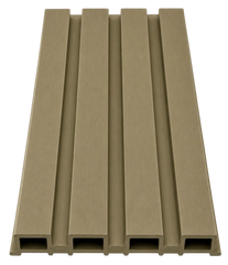 Khaki waterproof exterior WPC wall panels 180/290cm UK in original colour | Solid Furniture UK
