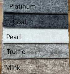 Large Bishop U shape corner sofa in chenille fabric showing stylish and spacious colors solid furniture UK