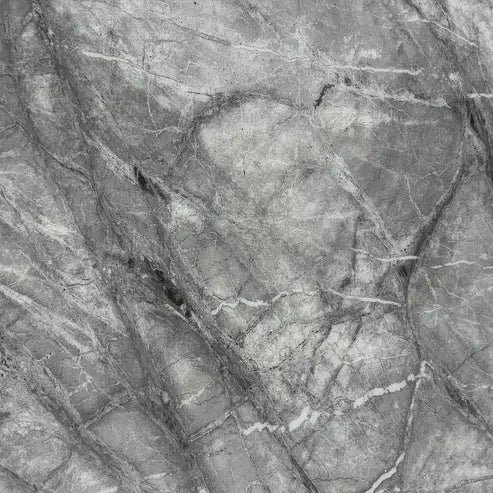 Lewis 1.2m coffee table with grey marble-effect tabletop, close-up color view, Solid Furniture UK