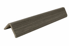 Premium light grey WPC end trim UK by Solid Furniture LTD showcasing clean finishing profile for wall panel edges
