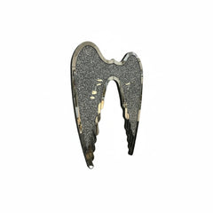 Luxury angel wing LED wall light with crystal sparkle, stylish wall lighting for UK homes