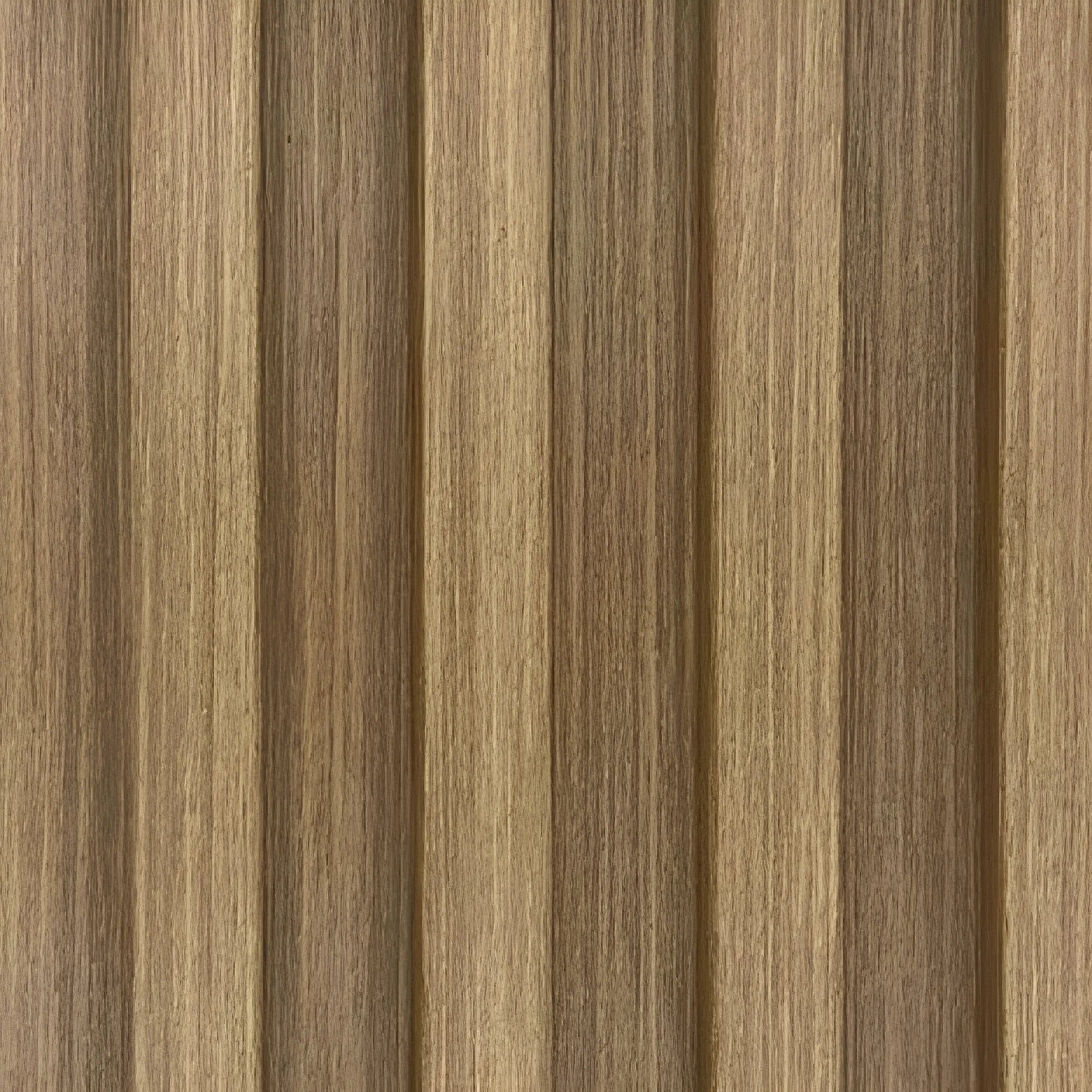 Close-up of Oak seamless waterproof WPC wall panel finish – Solid Furniture UK