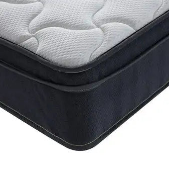 Close corner view of Orthopaedic Mattress with soft Tencel cover – Solid Furniture UK