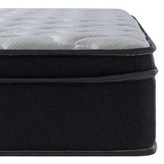 Side view of 28cm deep Orthopaedic Double Mattress – Solid Furniture UK