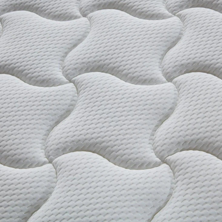 Close-up of soft Tencel cover on Orthopaedic Mattress – Solid Furniture UK