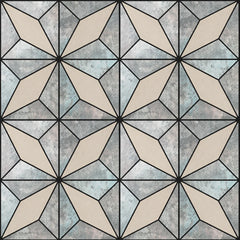 Close-up view of premium grey glitter geometric acoustic wall panel 60x240cm in the Solid Furniture LTD UK, showing textured sparkle finish and sound-absorbing surface design