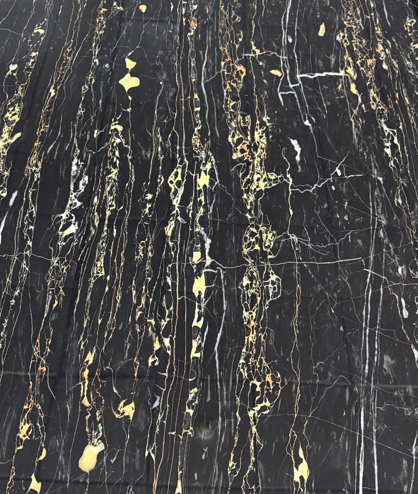 Ravello Gold Marble Dining Table in Black and Gold Marble finish, luxury modern dining table UK by Solid Furniture UK