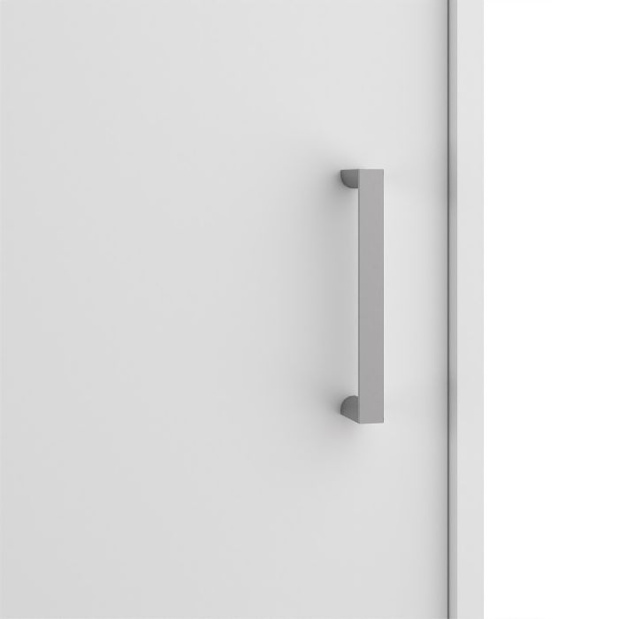 Stylish sliding wardrobe with smooth doors and secure anti-tip fittings, ideal for kids’ rooms UK