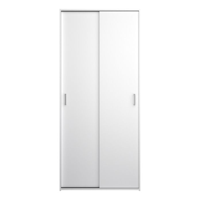 Durable laminated sliding wardrobe resistant to scratches, moisture, and heat for UK homes