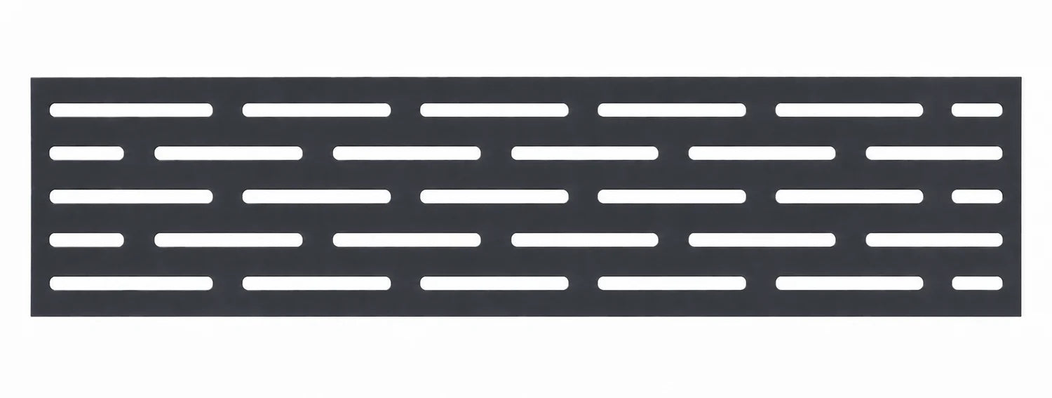 Strips design decorative lattice sheet by Solid Furniture UK
