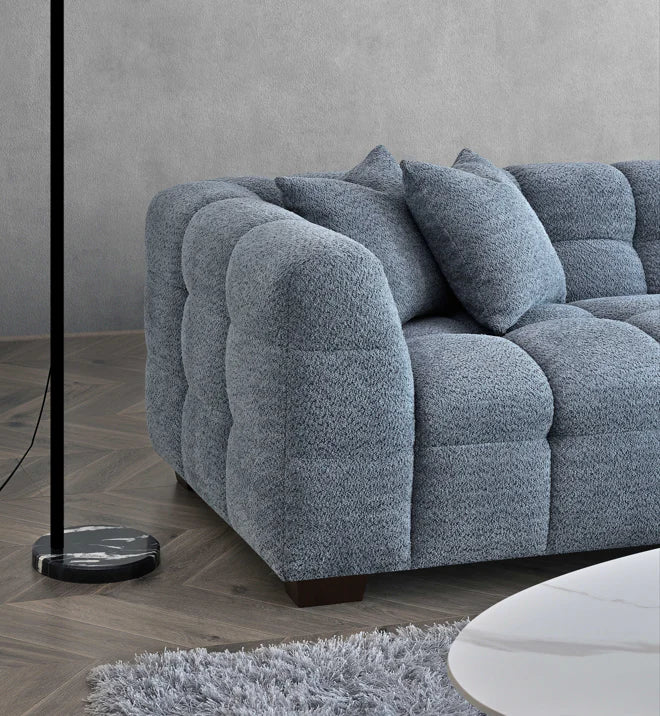 Corner view of the Tribeca Corner Group sofa highlighting the chaise section and modular design with left-hand and right-hand configurations