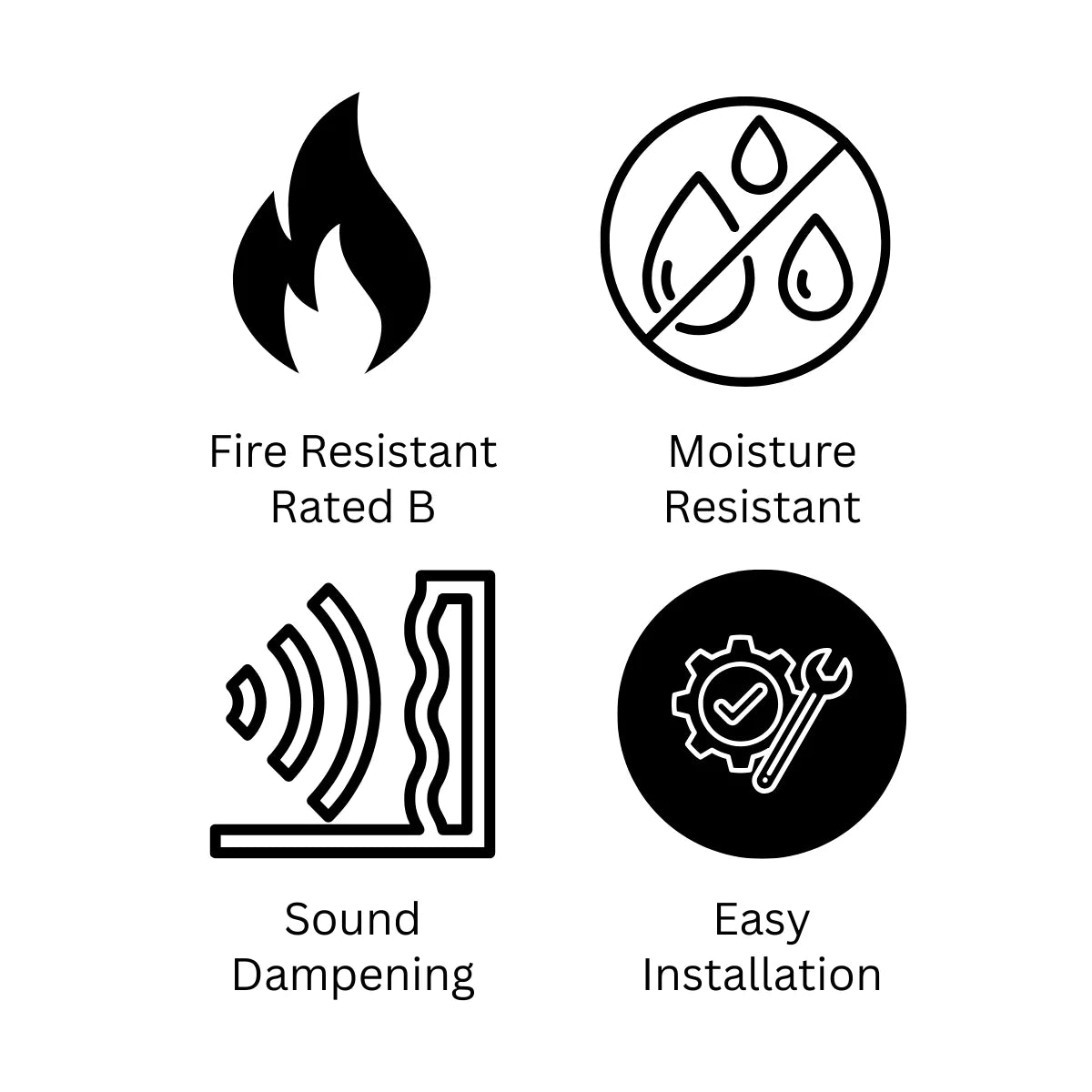 UK acoustic wall panel installation guide from Solid Furniture UK showing safety instructions, surface preparation, adhesive application, and correct alignment for secure DIY fitting.