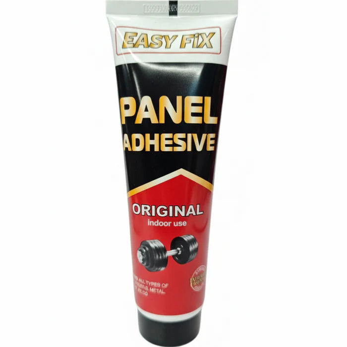 Wall panel adhesive UK main view showing professional construction adhesive for strong wall panel installation by Solid Furniture LTD