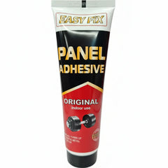 Wall panel adhesive UK main view showing professional construction adhesive for strong wall panel installation by Solid Furniture LTD