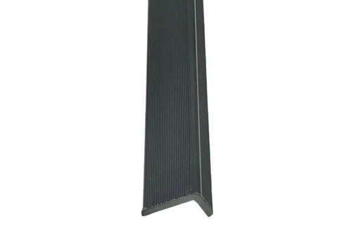 Black wall panel end trim composite 240cm sleek edge finishing trim from Solid Furniture Ltd