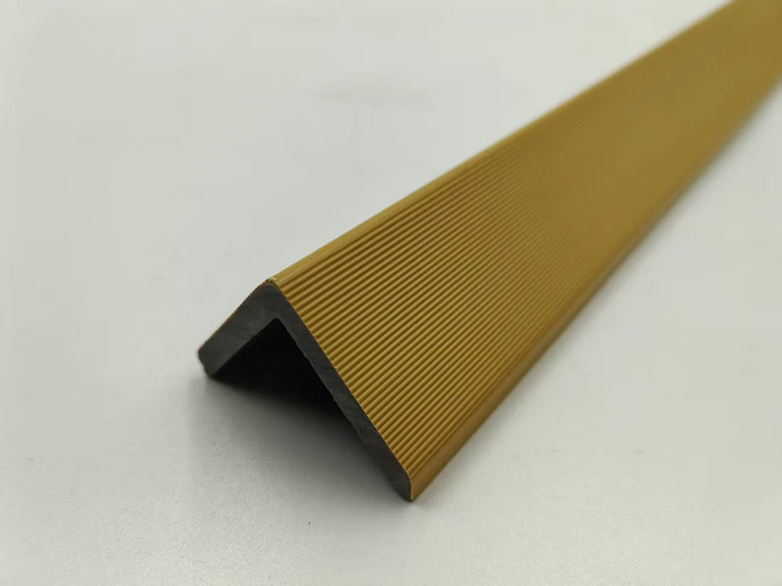Wall Panel End Trim Oak Finish Composite Edge Trim Main View Solid Furniture UK