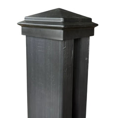Walnut composite fence post main view by Solid Furniture UK