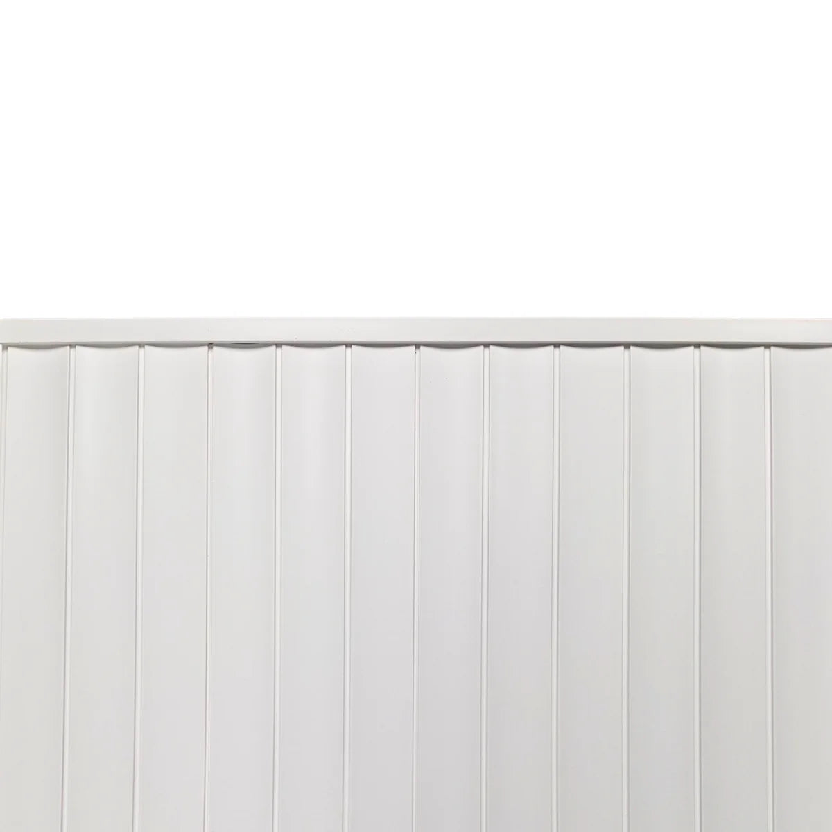 White Wave wainscoting wall panels installed in a UK bedroom