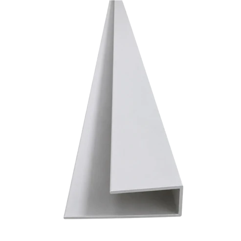 White WPC ceiling end strip for neat panel edges – Solid Furniture UK