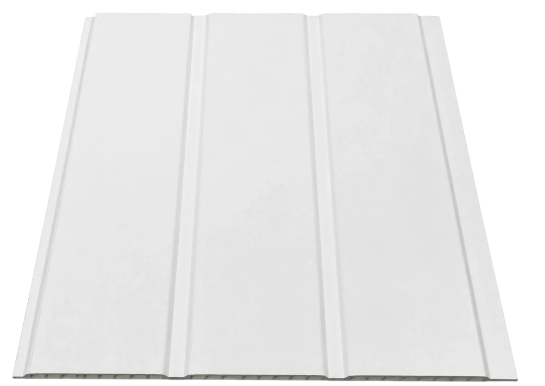 White WPC ceiling panels main view for modern interiors – Solid Furniture UK