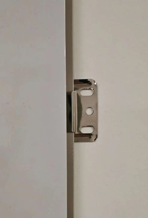 WPC wall panels installed using concealed brackets from Solid Furniture UK creating a smooth seamless modern interior wall finish